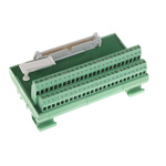Phoenix Contact 50-Contact Male Interface Module, Flat Ribbon Cable Connector, DIN Rail Mount, 1A