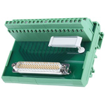 Phoenix Contact FLKM-D37 SUB/S Series 37-Contact Male Interface Module, D-sub Connector, DIN Rail Mount, 2.5A