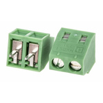 Phoenix Contact MKDS 1/ 2-3.81 Series PCB Terminal Block, 2-Contact, 3.81mm Pitch, Through Hole Mount, 2-Row, Solder