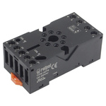 Relpol 2 Pin Relay Socket, DIN Rail for use with R15 Relay