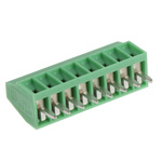 Phoenix Contact MPT 0.5/8-2.54 Series PCB Terminal Block, 8-Contact, 2.54mm Pitch, Through Hole Mount, 1-Row, Screw