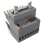 Wago 857 Series 14-Contact Male Interface Module, DIN 41651 Connector, Pluggable to basic module, 3A