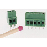 Phoenix Contact MPT 0.5/12-2.54 Series PCB Terminal Block, 12-Contact, 2.54mm Pitch, Through Hole Mount, 1-Row, Screw