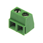 TE Connectivity Buchanan Series PCB Terminal Block, 2-Contact, 5mm Pitch, Through Hole Mount, 1-Row, Screw Termination
