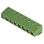 TE Connectivity Buchanan Series PCB Terminal Block, 8-Contact, 5mm Pitch, Through Hole Mount, 1-Row, Screw Termination