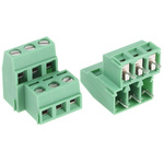 Phoenix Contact MKKDSN 1.5/3-5.08 Series PCB Terminal Block, 6-Contact, 5.08mm Pitch, Through Hole Mount, 2-Row, Screw
