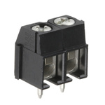 Weidmuller PM 5.08 Series PCB Terminal Block, 2-Contact, 5.08mm Pitch, Through Hole Mount, 1-Row, Screw Termination