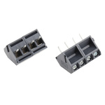 RS PRO PCB Terminal Block, 4-Contact, 5mm Pitch, Through Hole Mount, 1-Row, Screw Termination