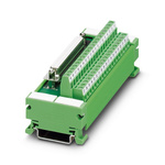 Phoenix Contact UM Series 37-Contact Female Interface Module, D-sub Connector, DIN Rail Mount, 2.5A