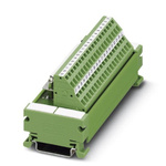 Phoenix Contact 37-Contact Female Interface Module, D-sub Connector, DIN Rail Mount, 2.5A