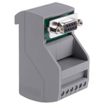 Phoenix Contact VIP-2 Series 9-Contact Female Interface Module, D-sub Connector, DIN Rail, 2A