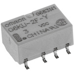 Omron DPDT Surface Mount Latching Relay - 1 A, 3V dc For Use In Signal Applications