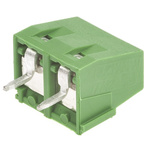 TE Connectivity Buchanan Series PCB Terminal Block, 2-Contact, 5.08mm Pitch, Through Hole Mount, 1-Row, Screw