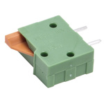 RS PRO PCB Terminal Block, 1-Contact, 2.54mm Pitch, Through Hole Mount, 1-Row, Spring Cage Termination