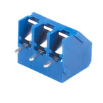 RS PRO PCB Terminal Block, 3-Contact, 5mm Pitch, Through Hole Mount, 1-Row, Screw Termination