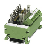Phoenix Contact 14-Contact Male Interface Module, FLK, IDC Connector, DIN Rail Mount, 3 A, 8 A