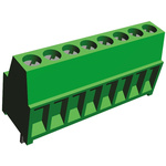 TE Connectivity Buchanan Series PCB Terminal Block, 8-Contact, 2.54mm Pitch, Through Hole Mount, 1-Row, Screw