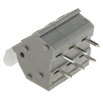 RS PRO PCB Terminal Block, 3-Contact, 5mm Pitch, Through Hole Mount, 1-Row, Screw Termination