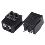 RS PRO PCB Terminal Block, 2-Contact, 5mm Pitch, Through Hole Mount, 1-Row, Screw Termination