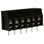 RS PRO PCB Terminal Block, 6-Contact, 5mm Pitch, Through Hole Mount, 1-Row, Screw Termination