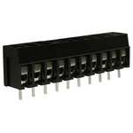 RS PRO PCB Terminal Block, 10-Contact, 5mm Pitch, Through Hole Mount, 1-Row, Screw Termination