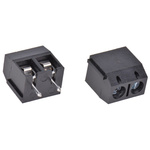 RS PRO PCB Terminal Block, 2-Contact, 5mm Pitch, Through Hole Mount, 1-Row, Screw Termination