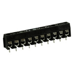 RS PRO PCB Terminal Block, 10-Contact, 5mm Pitch, Through Hole Mount, 1-Row, Screw Termination