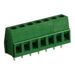 RS PRO PCB Terminal Block, 7-Contact, 5mm Pitch, Through Hole Mount, 1-Row, Screw Termination