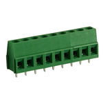 RS PRO PCB Terminal Block, 9-Contact, 5mm Pitch, Through Hole Mount, 1-Row, Screw Termination