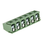 RS PRO PCB Terminal Block, 6-Contact, 5mm Pitch, Through Hole Mount, 1-Row, Screw Termination