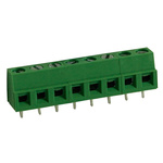 RS PRO PCB Terminal Block, 8-Contact, 5mm Pitch, Through Hole Mount, 1-Row, Screw Termination