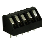 RS PRO PCB Terminal Block, 5-Contact, 5mm Pitch, Through Hole Mount, 1-Row, Screw Termination