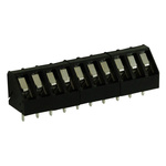 RS PRO PCB Terminal Block, 10-Contact, 5mm Pitch, Through Hole Mount, 1-Row, Screw Termination