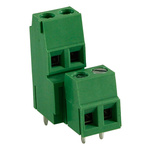 RS PRO PCB Terminal Block, 4-Contact, 5mm Pitch, Through Hole Mount, 1-Row, Screw Termination