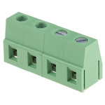 RS PRO PCB Terminal Block, 4-Contact, 7.5mm Pitch, Through Hole Mount, 1-Row, Screw Termination