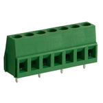 RS PRO PCB Terminal Block, 4-Contact, 10mm Pitch, Through Hole Mount, 1-Row, Screw Termination