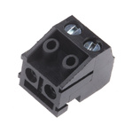 RS PRO PCB Terminal Block, 2-Contact, 5mm Pitch, Through Hole Mount, 1-Row, Screw Termination