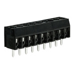 RS PRO PCB Terminal Block, 9-Contact, 3.5mm Pitch, Through Hole Mount, 1-Row, Screw Termination