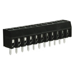 RS PRO PCB Terminal Block, 11-Contact, 3.5mm Pitch, Through Hole Mount, 1-Row, Screw Termination