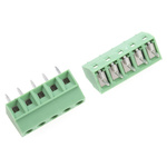 Phoenix Contact MKDS 1/ 5-3.81 Series PCB Terminal Block, 3.81mm Pitch, Through Hole Mount, Solder Termination