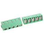Phoenix Contact MKDSN 1.5/5-5.08 Series PCB Terminal Block, 5.08mm Pitch, Through Hole Mount, Solder Termination