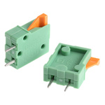 Phoenix Contact FFKDSA1/V-5.08 Series PCB Terminal Block, 1-Contact, 2.54mm Pitch, Through Hole Mount, 1-Row, Solder