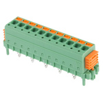 Phoenix Contact SDC 2.5/11-PV-5.0-ZB Series PCB Terminal Block, 11-Contact, 5mm Pitch, Through Hole Mount, 1-Row, Screw