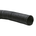 Merlett Plastics Double Ply Neoprene Fabric 2m Long Black Flexible Ducting
