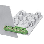 Phoenix Contact DMKDS 2.5 Series PCB Terminal Block, 1-Contact, 5mm Pitch, Through Hole Mount, 1-Row, Screw Termination