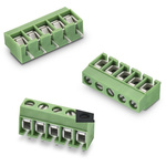 Wurth Elektronik WR-TBL Series PCB Terminal Block, 3-Contact, 5mm Pitch, Through Hole Mount, 1-Row, Solder Termination