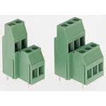 Phoenix Contact MKKDS 3/ 3-5.08 Series PCB Terminal Block, 5.08mm Pitch, Through Hole Mount, Solder Termination