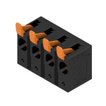 Weidmuller LU Series PCB Terminal Block, 5-Contact, 15mm Pitch, PCB Mount, 1-Row