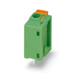 Phoenix Contact PCB Terminal Block, 7.62mm Pitch, Through Hole Mount, 1-Row