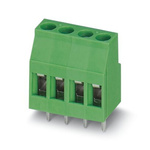 Phoenix Contact MKDS Series PCB Terminal Block, 4-Contact, 5.08mm Pitch, PCB Mount, 1-Row, Screw Termination